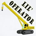 thumbnail image 2 of CafePress - Lil' Crane Operator Infant Bodysuit - Baby Light Bodysuit, Size Newborn - 24 Months, 2 of 4