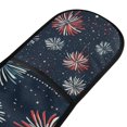thumbnail image 4 of Yayeee Double Oven Mitt Kitchen Heat Resistant Baking 35" x7" Quilted Glove, Starry Fireworks Pattern, 4 of 6