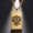 Gold, variant on Russia Emblem Necklace Eagle Pendant with The Coat of Arms of The Russian Federation Stainless Steel Silver Jewelry