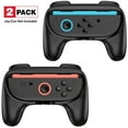 thumbnail image 4 of Daenfyy Joy-Con Grips for Nintendo Switch 2 (2025), Ergonomic Anti-Slip Handle Kit Accessories for Switch New Gen 2025 Joy Cons Controller, 2 Pack (Black), 4 of 5