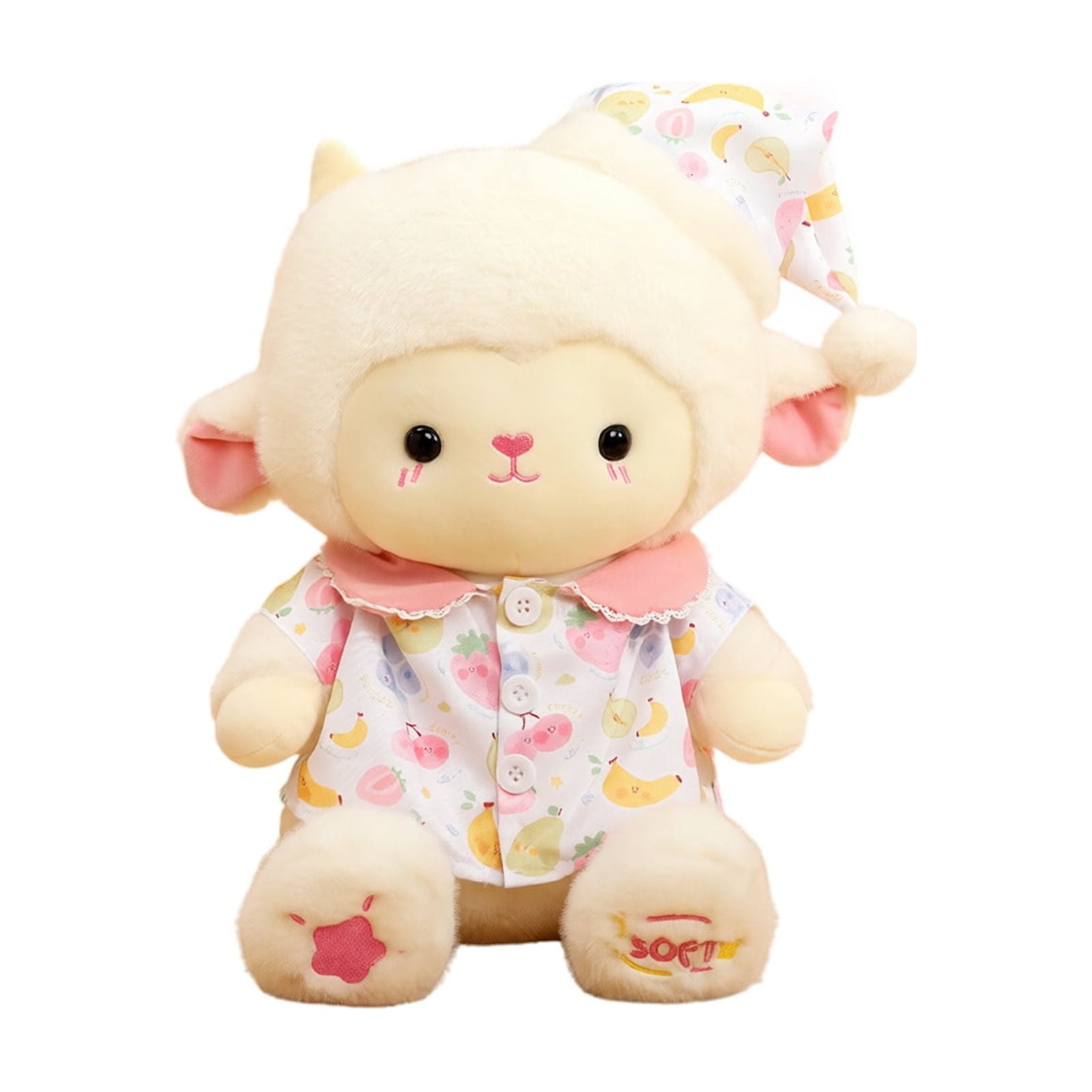 Kiddiway Cute Soft Plush Toy - Stuffed Animal Doll for Home Decor Play and Birthday Gift Cute Plushies Baby Toys Stuffed Animals for Girls