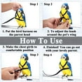 thumbnail image 5 of Sorrowso Bird Harness Leash for Small Parakeets Cockatiels Conures Macaws Parrots Birds, 5 of 19