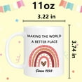 thumbnail image 4 of 27th Birthday Gifts Ideas, 27th Birthday Decorations for Her Him Women Men, 1998 Turning 27 Year Old Birthday Coffee Mug Cup, 11oz, 4 of 5