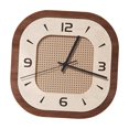 thumbnail image 3 of Reloj de pared decorativo para el hogar, sin tictac, fácil de leer, decoración de pared moderna, para colgar Cuadrado, 3 of 9