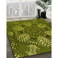 thumbnail image 3 of Ahgly Company Machine Washable Indoor Round Transitional Green Area Rugs, 5' Round, 3 of 7