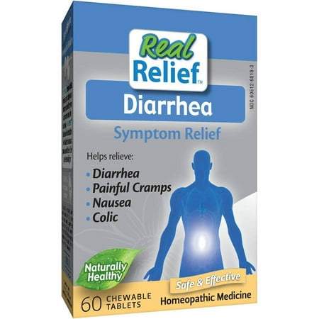 Homeolab Usa Real Relief Diarrhea Chewable Tablets, 60 CT