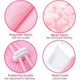 thumbnail image 3 of Breathable Mesh Shower Bag - Anti Scratch Adjustable Grooming for Nail Trimming, Bathing - Polyester Soft Cat Washing, 3 of 7