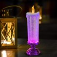 thumbnail image 4 of Luces LED para velas Wdftyju luces nocturnas degradadas 7 colores comedor rosa rojo, 4 of 8