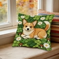 thumbnail image 6 of chaungfeng Vintage Forest Animals Pillow Cover, Dog Decor Throw Pillow Covers Wildlife Pillowcase Cushion Case Pillow Decorative for Couch Sofa Home Office Outdoors 18x18 Inch, 6 of 6