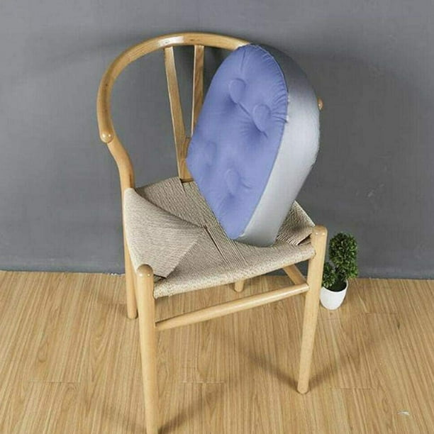 LTS FAFA Siège d'appoint oreiller gonflable dossier de chaise avec  ventouses Spa oreiller gonflable coussin