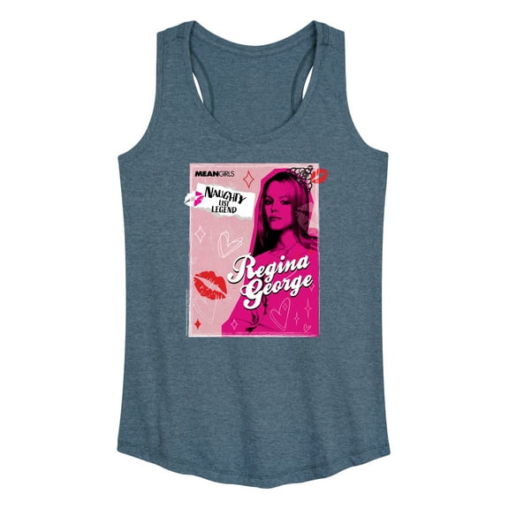 Mean Girls - Regina George Naughty List Legend - Women's Racerback Tank Top