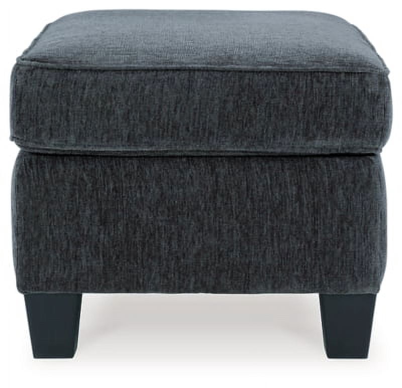 Signature Design by Ashley Contemporary Abinger Ottoman Chenille Smoke