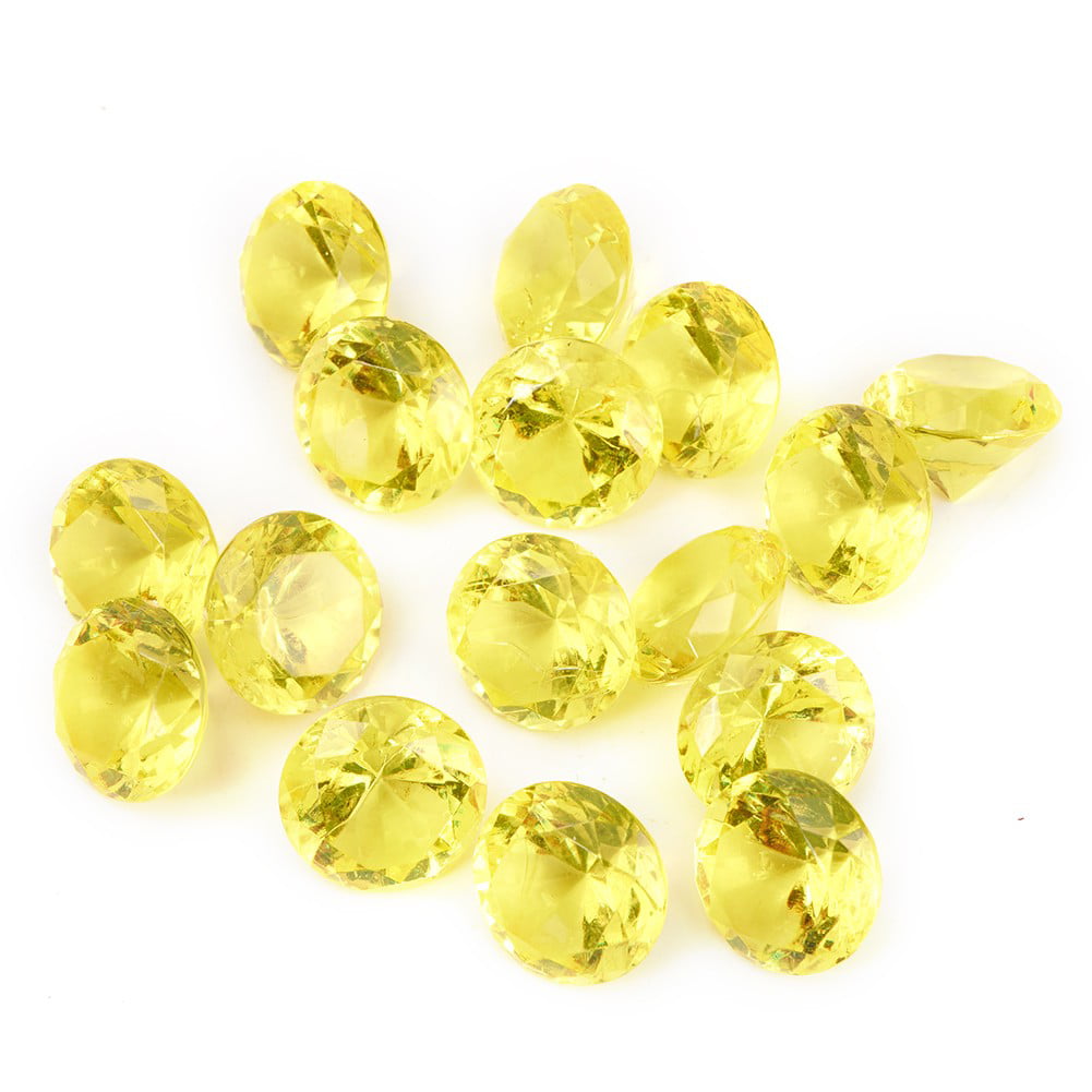 Crystal Yellow Mixed Size Resin Rhinestone 4oz Jar – Craftyrific