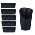 thumbnail image 2 of 50 Uds Vaso de papel Colcomx Porta Papas Fritas Kraft Negro, 2 of 8