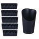 thumbnail image 2 of 50 Uds. de vasos de papel Kraft para gofres de huevo, soporte para , suministros para hornear, conos de papel, caja para hornear gruesa para Negro Macarena Porta Papas Fritas, 2 of 8