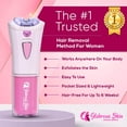 thumbnail image 3 of Glabrous Skin Epilator, Glabrous Skin Hair Remover for Face - Look Glamorous with Glabrous skin Hair Removal, 3 of 7