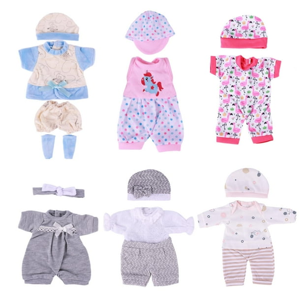 Set de ropa para muñecas Babeside para muñecas Reborn de 25 a 38 cm