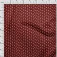 thumbnail image 4 of oneOone Viscose Chiffon Maroon Fabric Dot & Honey Bee Sewing Material Print Fabric By The Yard 42 Inch Wide, 4 of 5