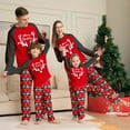 thumbnail image 1 of Conjunto de pijama navideño para padres e hijos con estampado de cabeza de ciervo de Europa y Estados Unidos, nuevo pijama de manga larga para Halloween en casa de Amazon, 1 of 5