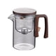 thumbnail image 5 of Pisexur Batería de cocina Tetera flotante con filtro de vidrio y infusor magnético para té casero para la cocina del hogar, 5 of 7