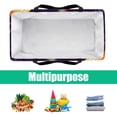thumbnail image 5 of Jellyfish Reusable Foldable Oxford Cloth Grocery Storage Bag Laundry Bag Toy Basket Large Capacity Bag, 5 of 7
