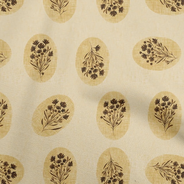 oneOone Polyester Spandex Pale Orange Fabric Block Craft Projects Decor Fabric Printed By The Yard 56 Inch Wide