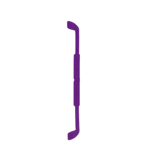 Eyeglasses Cord Professional Sports Eyewear Fixing Accessory material; which is Lanyard Fix Rope Silicone Glasses Strap for Outdoor Purple