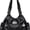 Black, variant on SPEKSEE Hobo Purses and Handbags for Women Leather Multi-Pocket Tote Bag with Zipper Daily Shoulder Bags
