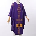 thumbnail image 2 of BLESSUME Robe de Prière Père Célèbre Chasuble Catholique Église, 2 of 6