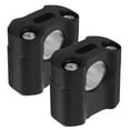 thumbnail image 1 of GOOHOCHY 2Ud Kit Abrazaderas Elevadoras Manillar Negro 7-8 Aluminio Para Accesorios De Motocicleta, 1 of 6