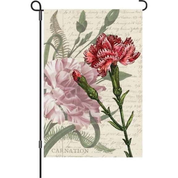 Premier Garden Size Flag - Carnation Celebration