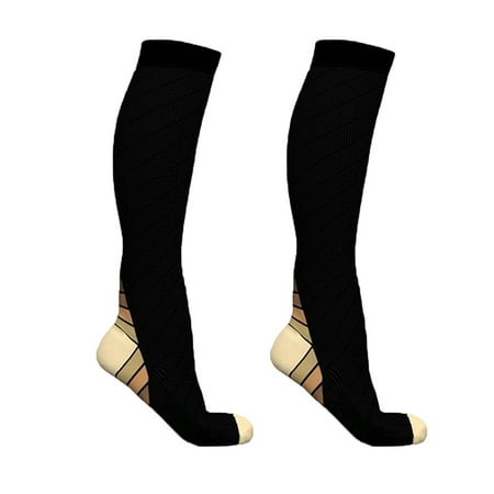 High Compression Nylon Socks Prevent Swelling Elastic Leg Support