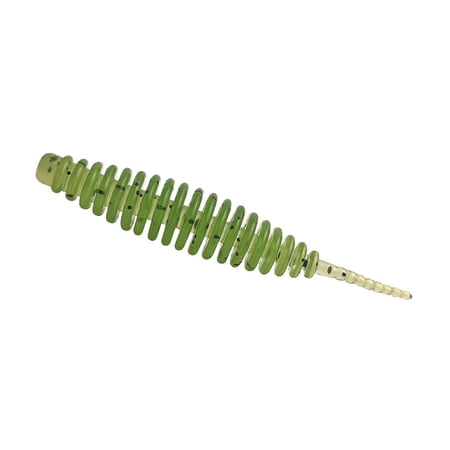 Vansh Floating Pin Tail Bubble Worm Soft Lure 5cm 0.7g TPE High Elastic Material Anti-Bite Soft Lure 1kg Pack for Bass Fishing Trout Fishing Freshwater Fishing