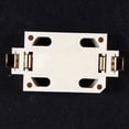 thumbnail image 4 of 20Pcs White Housing Cr2032 Smd Cell Button Battery Holder Socket Case & 2Pcs Coin Cell Battery Holder - with Switch,22 x Coin Cell Battery Holder,White, Gold &, 4 of 8