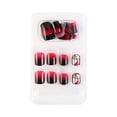 thumbnail image 1 of Uñas postizas Qarigey Perfect Matching Jelly Rubber Sin olor irritante Cobertura completa Paster ligero y transpirable, 1 of 6