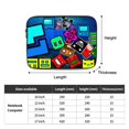thumbnail image 4 of Geometry Dash Laptop Sleeve Case for Men Women, 13 inch Computer Pocket Case Tablet Briefcase Carrying Bag, 4 of 8