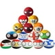 thumbnail image 1 of Homkt Countryballs Llavero de felpa 15 piezas Country Ball Anime Plushies lindo llavero para niños regalo 4 en nuevo color de mezcla, 1 of 5