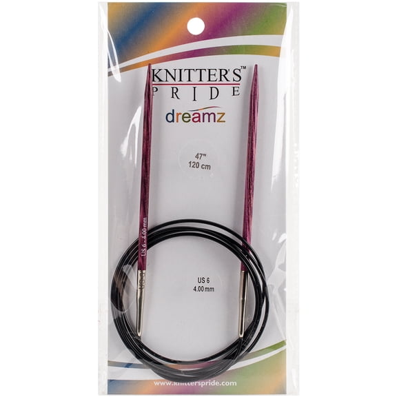 KnitPro-Dreamz Fixed Circular Needles 47"-Size 6/4mm