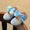 thumbnail image 7 of NOKIO Girls' Closed Toe Mary Janes Kids Mary Jane Ballet Flats Girls' Formal Flats Girls Dress Shoes For Girls Wedding Bowknot Girl Shoes Princess Party School Shoes Low Heel For Kids, 7 of 7