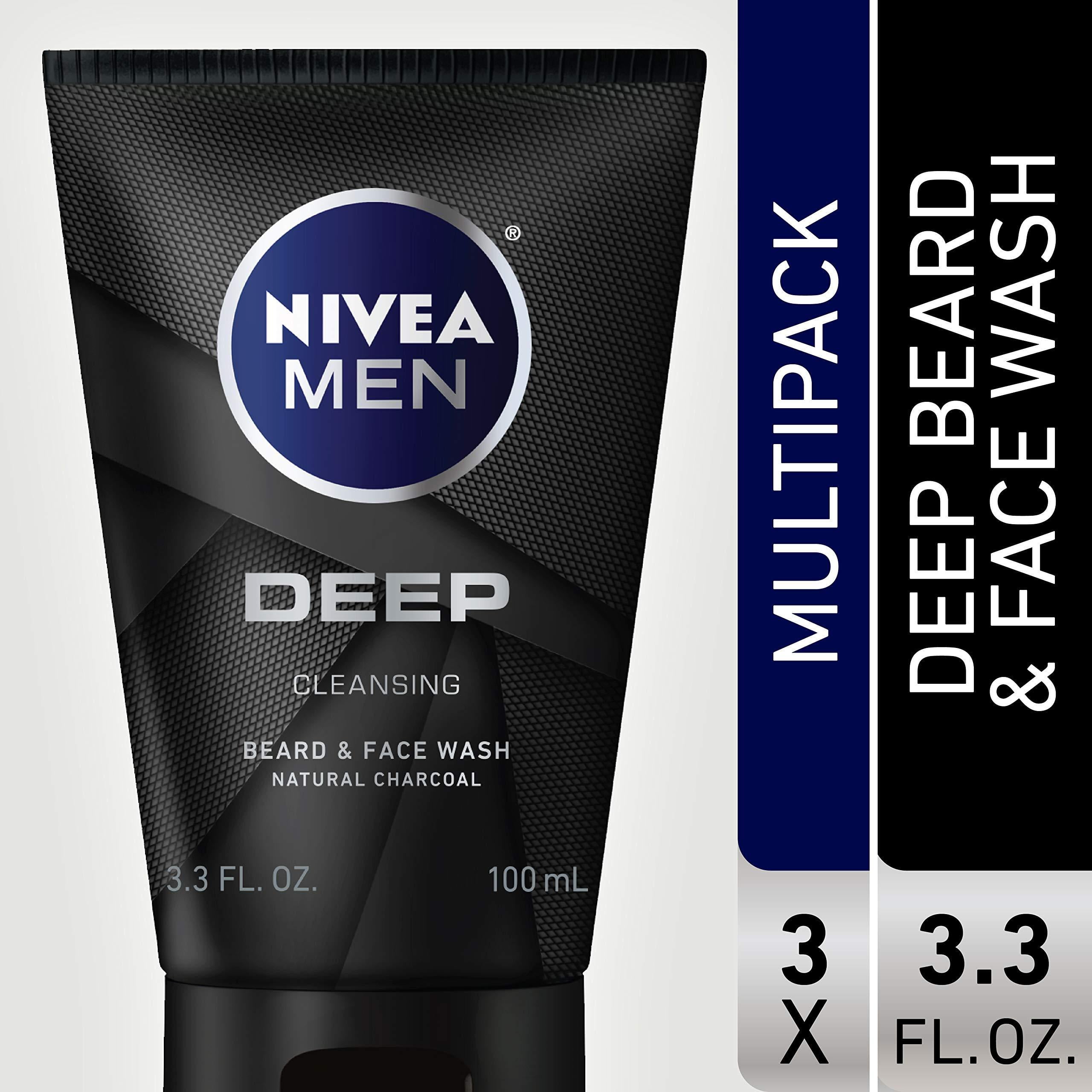 nivea face wash charcoal
