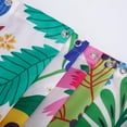 thumbnail image 3 of Floral Shower Curtain Colorful Shower Curtain Flower Boho Bright Unique Flowered Fabric Bohemian Shower Curtain for Bathroom with 12 Hooks, 72"x 72", 3 of 5