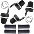 thumbnail image 1 of 2 pares de palancas de cambio de marchas con empuñadura giratoria para bicicleta, 3 x 7 velocidades, compatibles con bicicletas de montaña de la marca Shimano, 1 of 1