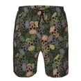 thumbnail image 4 of Naloa Camouflage Skulls Men's Beach Shorts, Surfing shorts, Swim trunks, Quick Dry Swim Trunks for Surfing Beach Fun - 3X-Large, 4 of 9