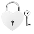 thumbnail image 2 of Heart Lock, Colorful Heart Shaped Mini  with Key Household Supplies for Jewelry Box Storage Diary Book, 2 of 8