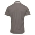 thumbnail image 2 of Premier Mens Contrast Coolchecker Polo Shirt, 2 of 3