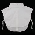 thumbnail image 3 of Collar falso de las mujeres De Solapa Desmontable Para Mujer, Con Cuello Falso Falso, Babero, - Tipo de blanca Tipo de camisa blanca Magideal Collar falso de las mujeres, 3 of 7
