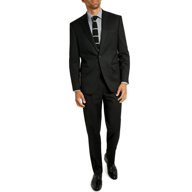 Chaps Men's Plain Classic Suit with Stretch - Walmart.com
