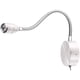 thumbnail image 2 of Lun gooseneck lamp bed: Lámpara de cama y lectura LED con cuello de cisne, montaje en pared, 3 W, blanco frío (lámpara de lectura de cuello de cisne de cama) Adepaton LL-2243, 2 of 5