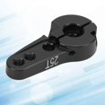 thumbnail image 4 of Steering Servo Arm, High Accuracy Durable Alloy Adjustable M3 Thread Aluminum Servo Horns With Screws For RC Cars Black, 4 of 8