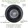 thumbnail image 3 of Marathon 20210 Universal Fit Air-Filled Replacement Tire, 4.10/3.50-4", 3 of 3